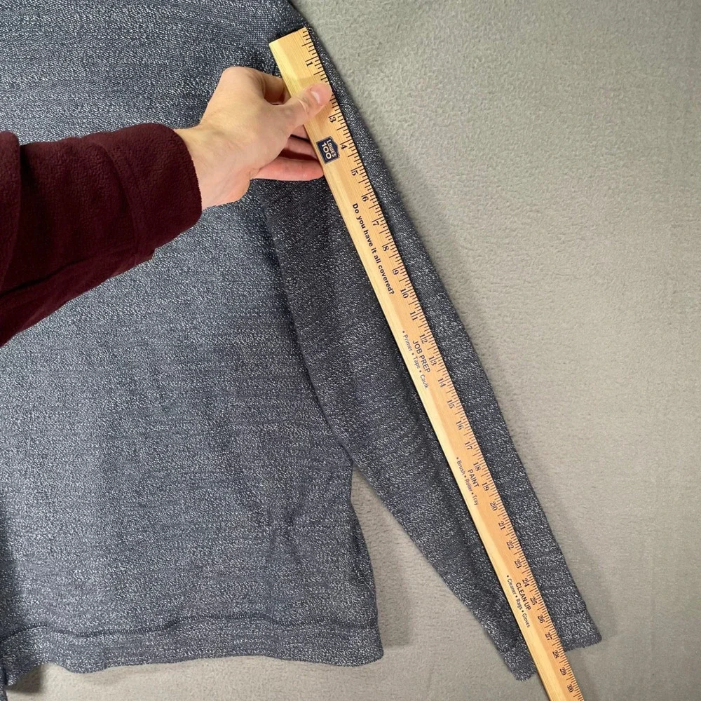 Marine‎ Layer Henley Pullover Mens L Gray Knit Long Sleeve Casual